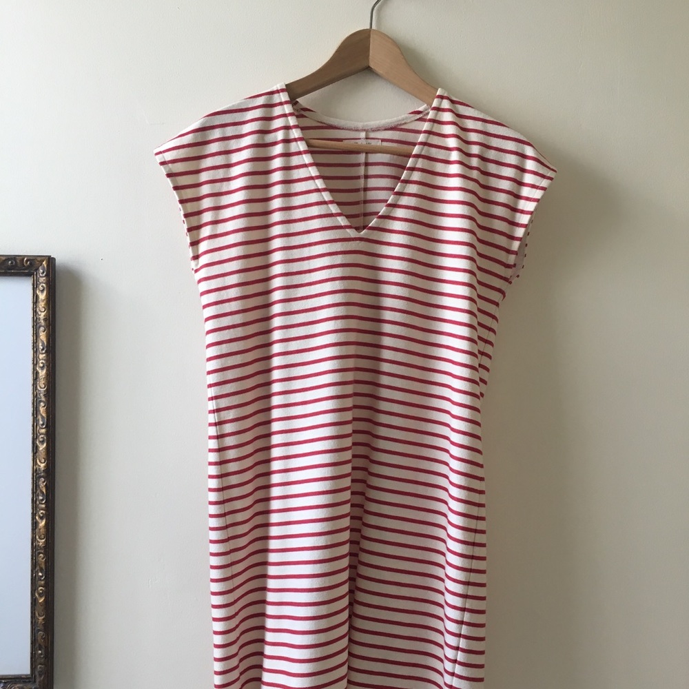 Madewell XS Striped Sun Dress